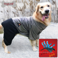 DogLemi New Design Wärme reflektierende Fleece Hund Jacke Reversible Winter großen Hund Overall